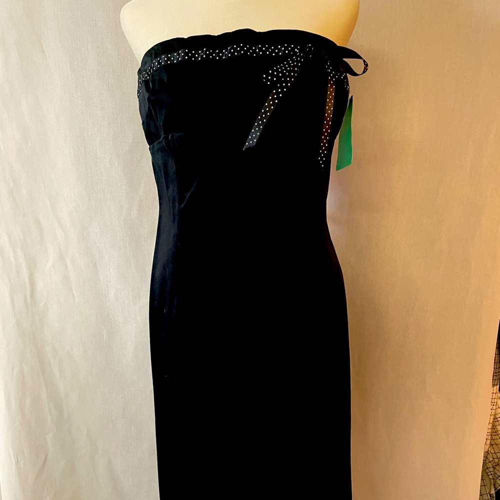 Ruth Nordstrom strapless cocktail dress